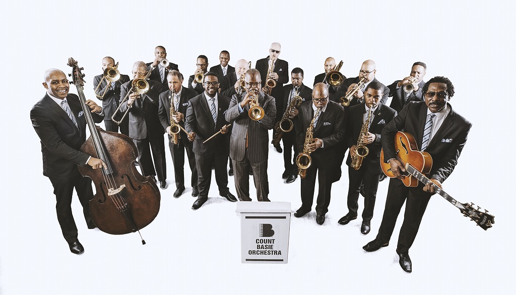 THE LEGENDARYCOUNT BASIE ORCHESTRAdirected by SCOTTY BARNHARTfeaturing  CARMEN BRADFORD | 幕別町百年記念ホール